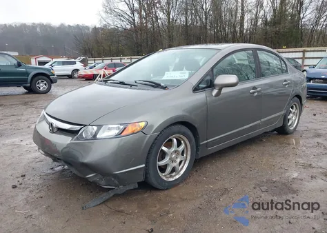 2008 Honda Civic Ex from USA, damaged, VIN 1HGFA16888L002505